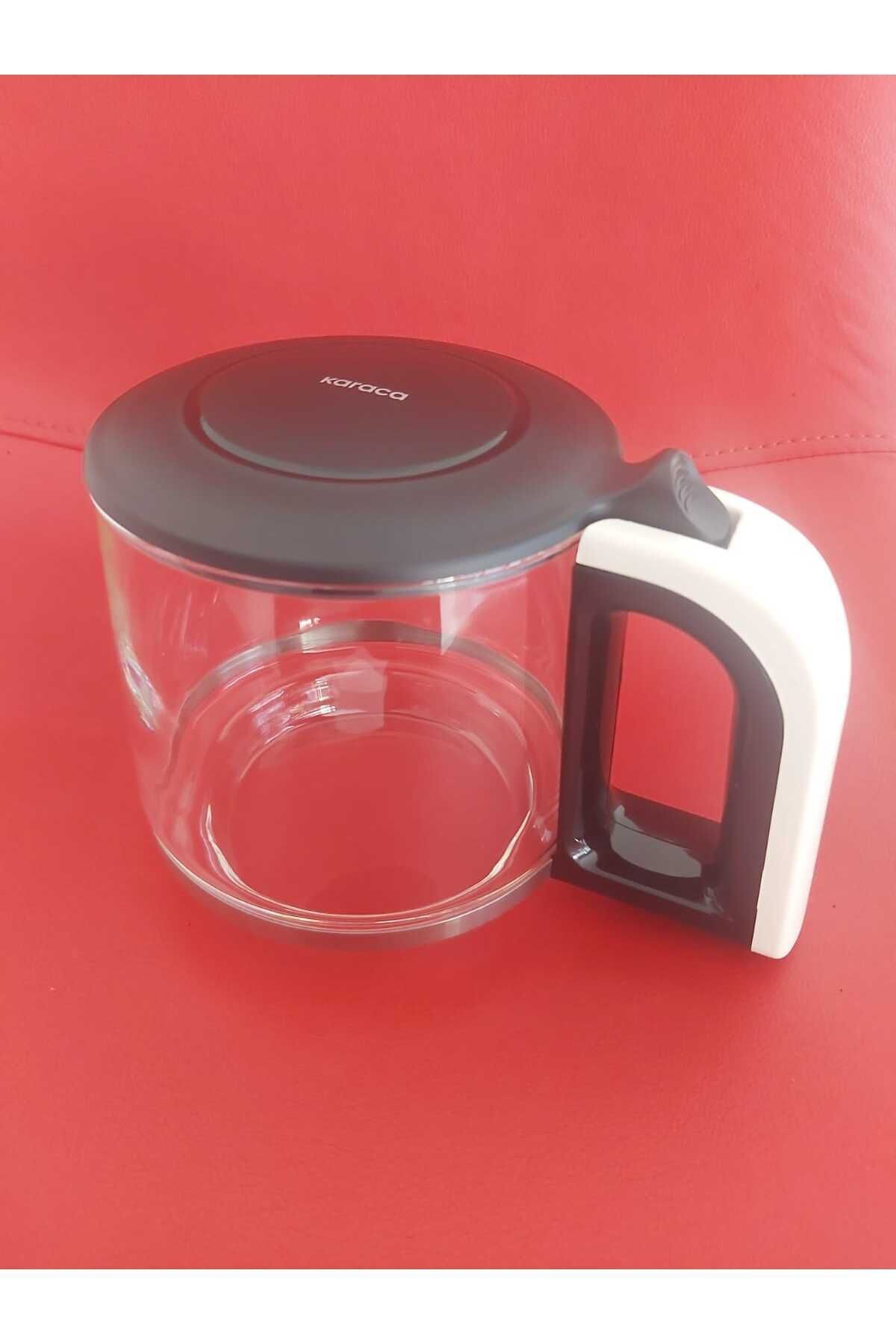 GLASS TEA XL 2 IN 1 CAM ÇAY MAKİNESİ -CAM DEMLİK- KREM SAPLI- EV ALETLERİ DOSTU