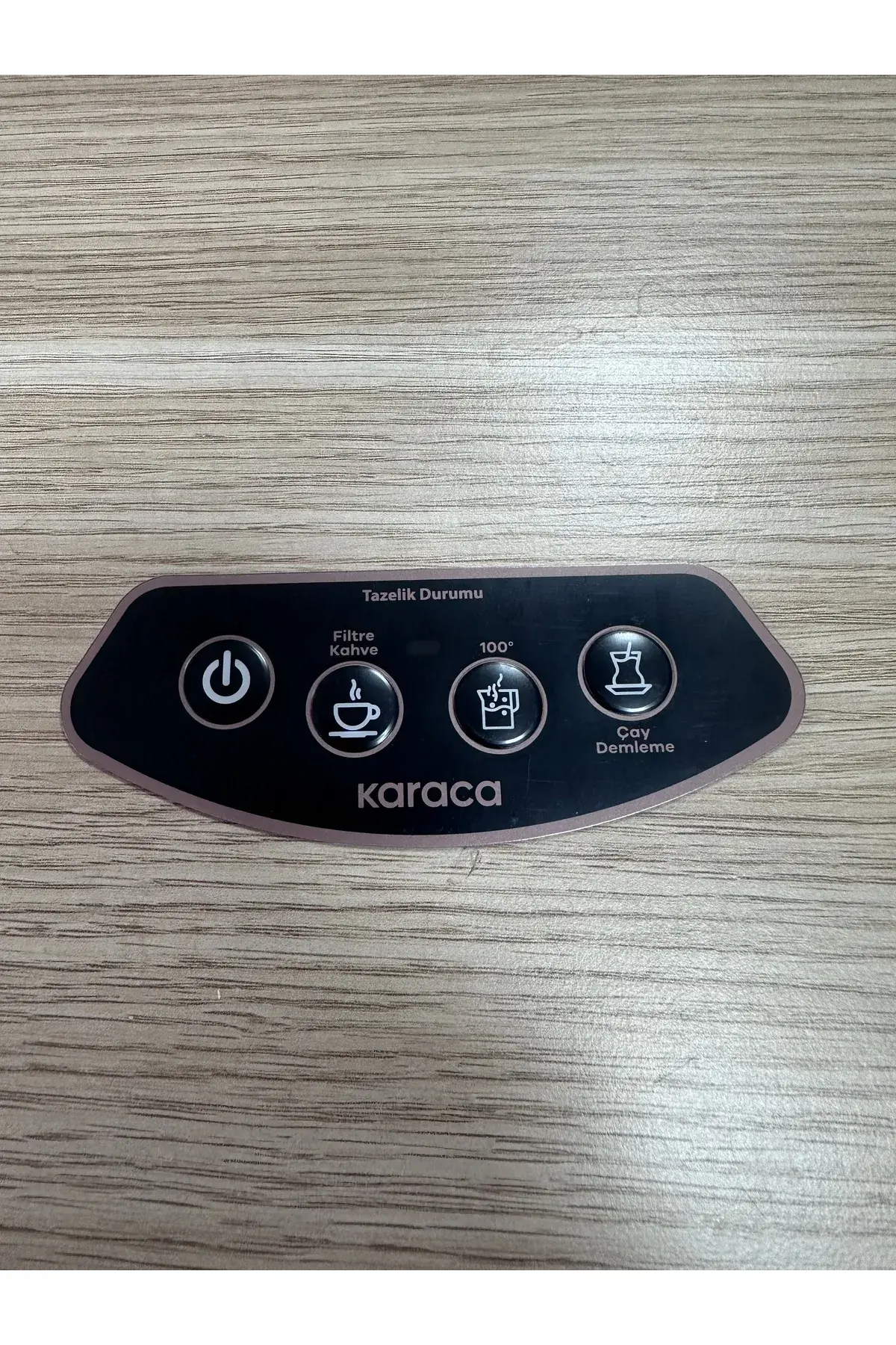 çayseverE11ATM Robotea 3IN 1 çay makinesi Rose gold  tuş takımı Mebran(etiket)