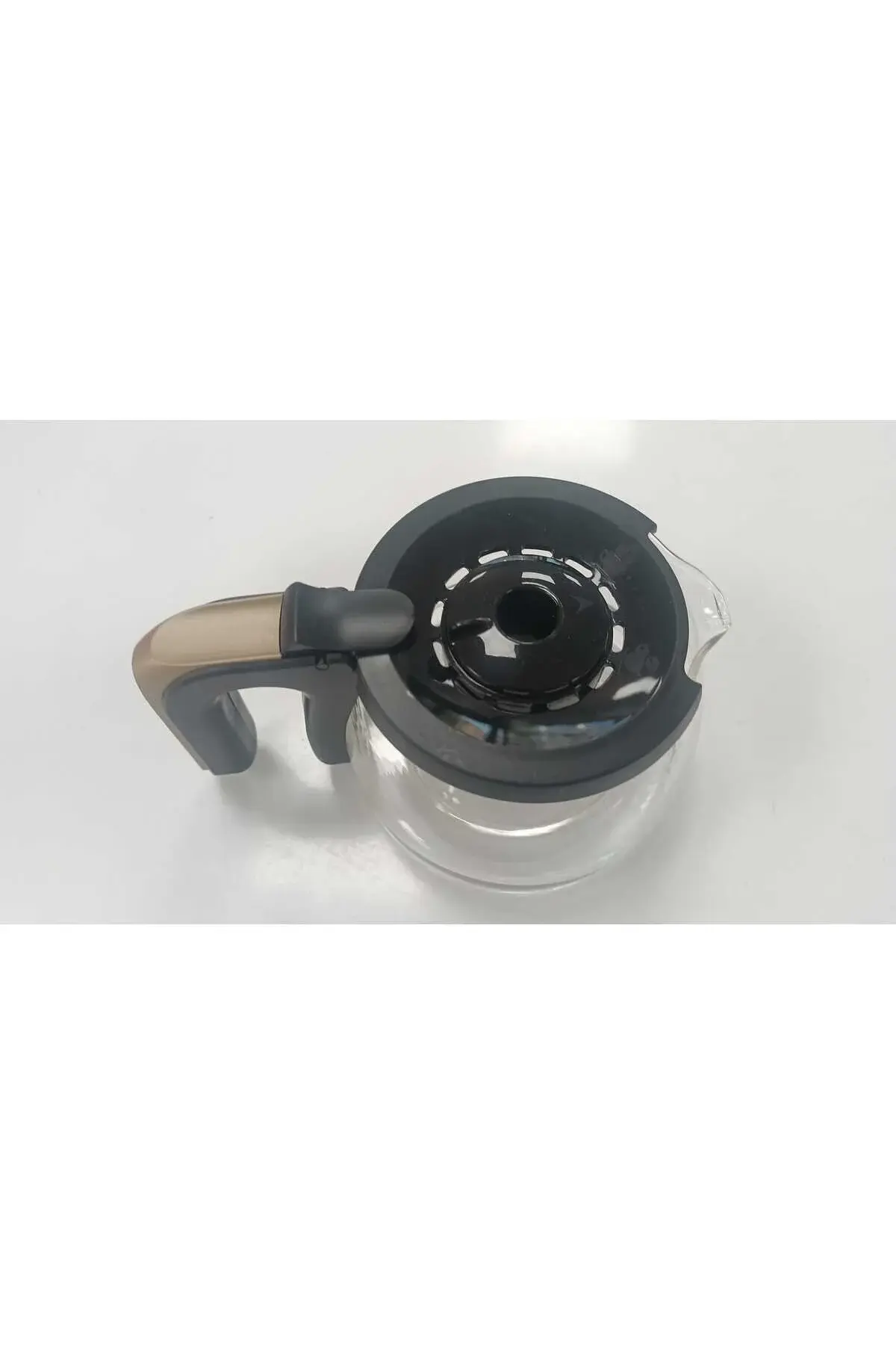 KARACA HATIR PLUS BARİSTA 6 in 1 KONUŞAN KAHVE MAKİNESİ -MİNERAL GOLD SAPLI CAM DEMLİK-ORJİNAL PARÇA