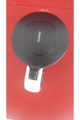 GLASS TEA XL 2 in 1 CAM ÇAY MAKİNESİ VE KETTLE -KREM RENGİ SAPLI ''CAM DEMLİK''-