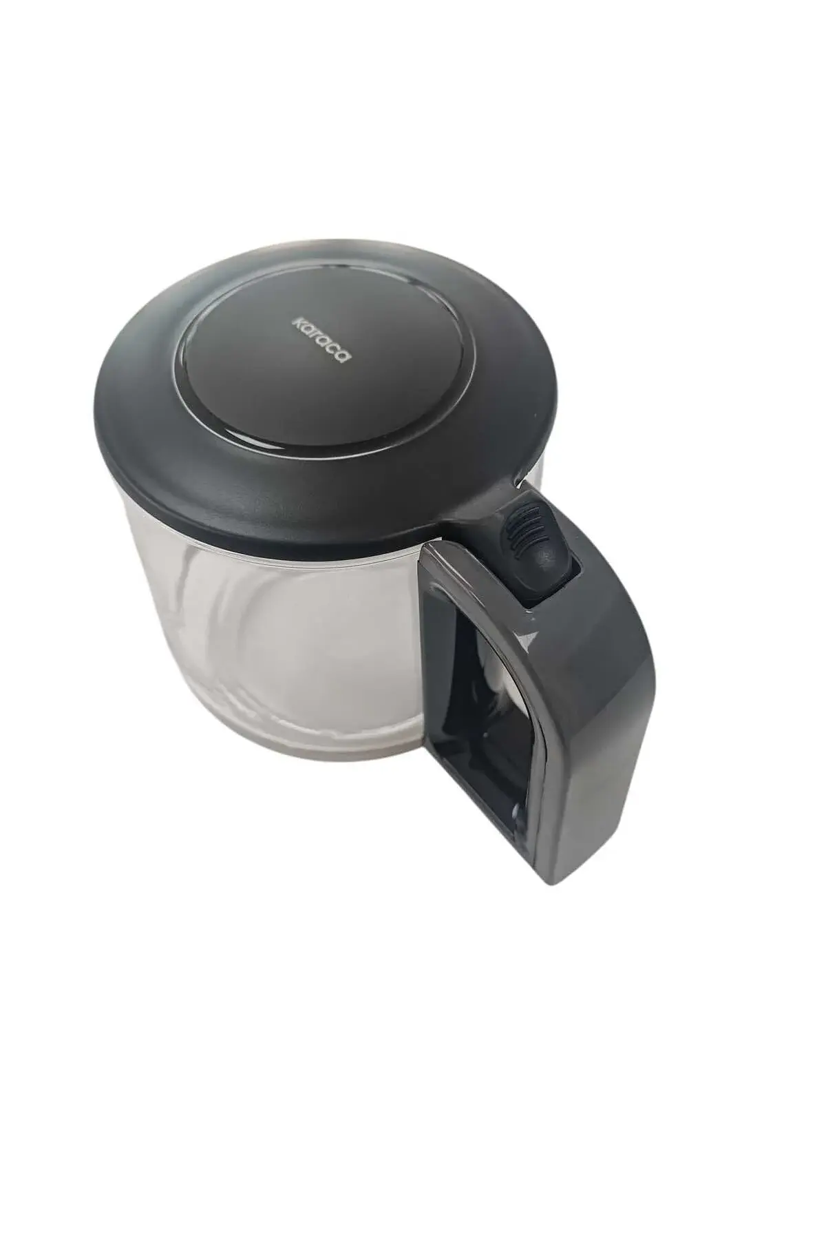 KARACA GLASS TEA XL 2 in 1 CAM ÇAY MAKİNESİ SPACE GREY (ENJ) -CAM DEMLİK- EV ALETLERİ DOSTU