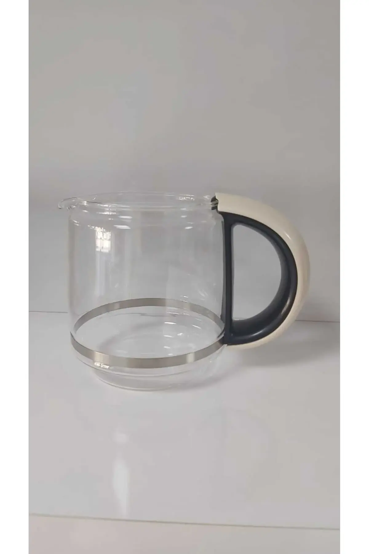 KARACA CAM DEMLİK GRUBU -KAPAKSIZ CREAM GOLD- YEDEK PARÇA - EV ALETLERİ DOSTU