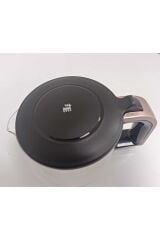 GLASS TEA XL ÇAY MAKİNESİ -ROSEGOLD- SAPLI CAM DEMLİK EV ALETLERİ DOSTU  YEDEK PARÇA