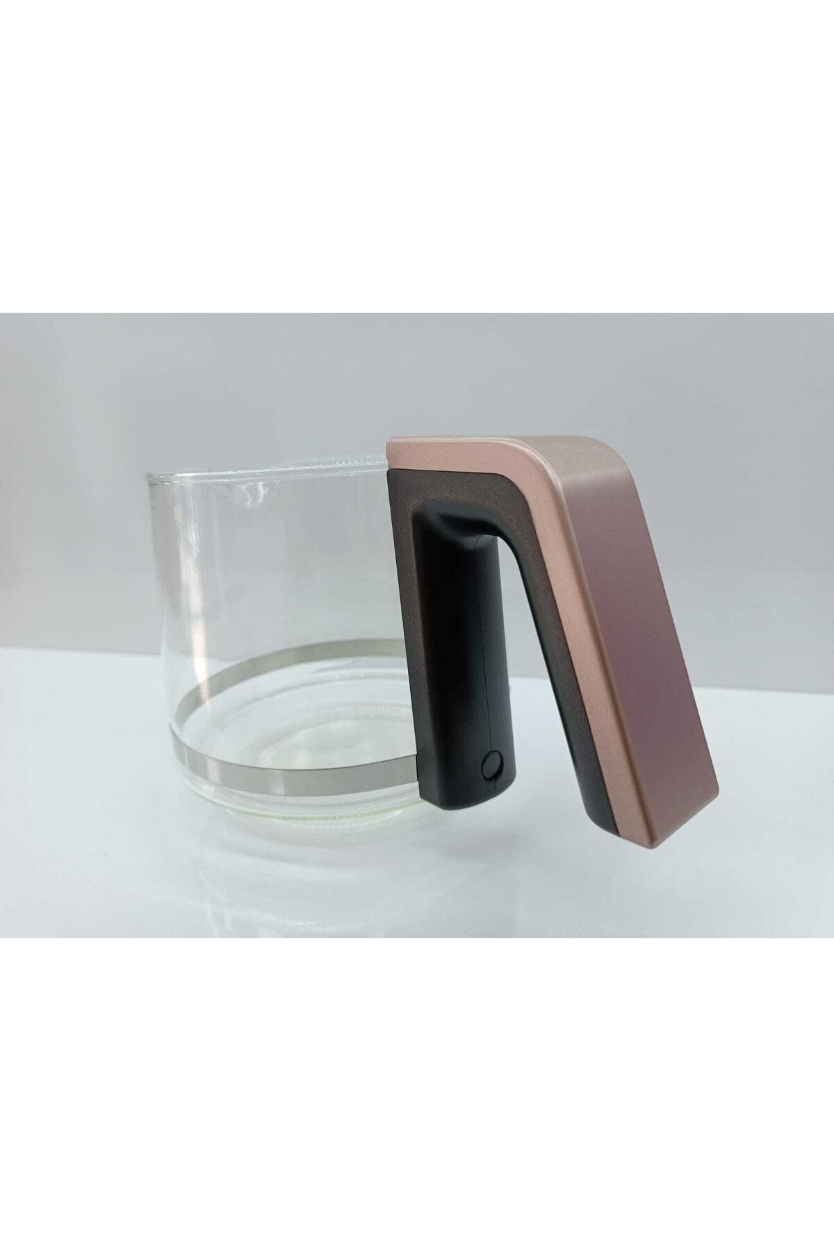 Rosegold Cam Led Işıklı Çay Makinesi -rosegold Cam Demlik-orjinal Yedek Parça