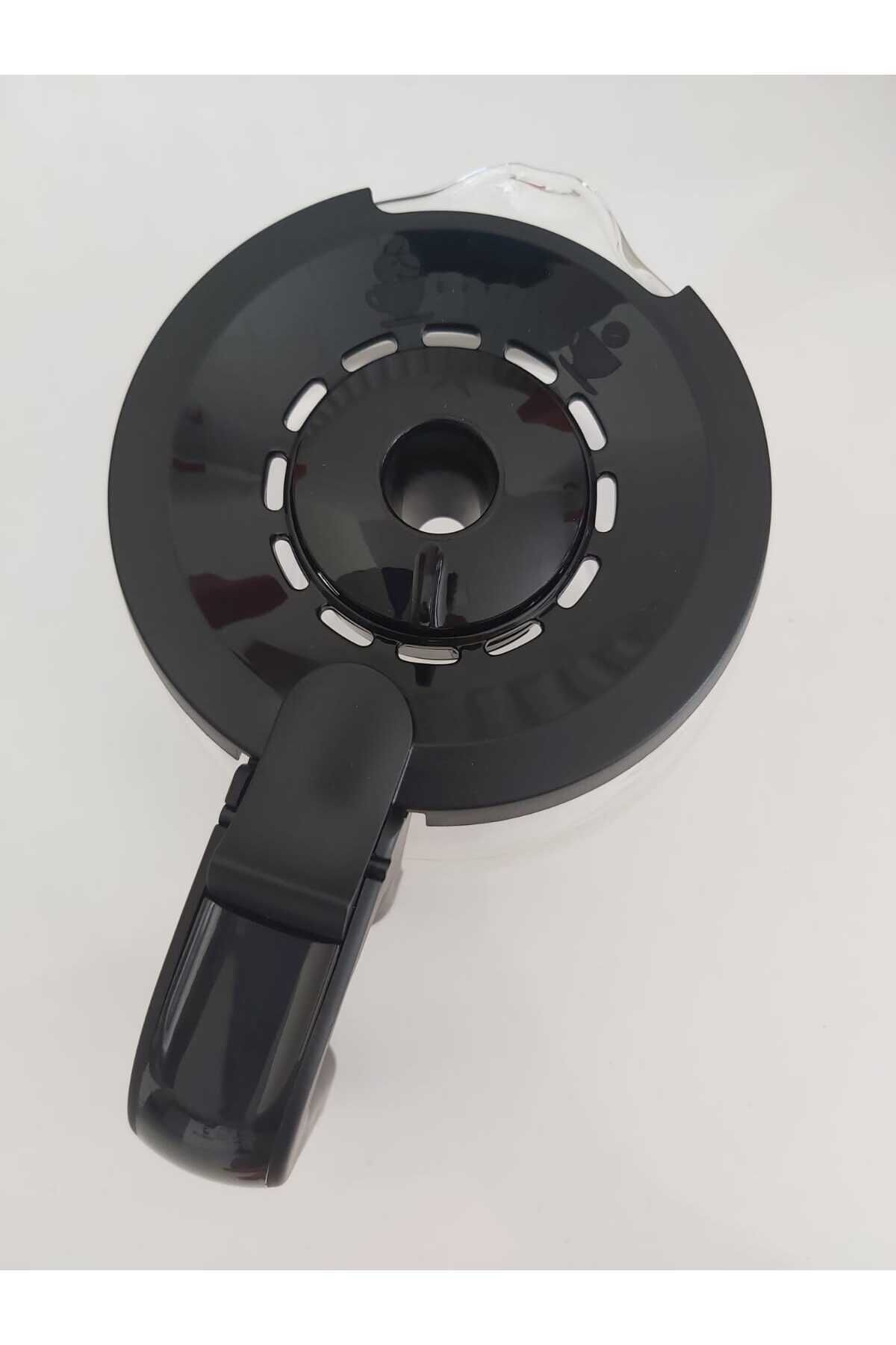 Just Coffee 2 In 1 Cam Demlik -Siyah Sap- Cam Demlik Ev Aletleri Dostu