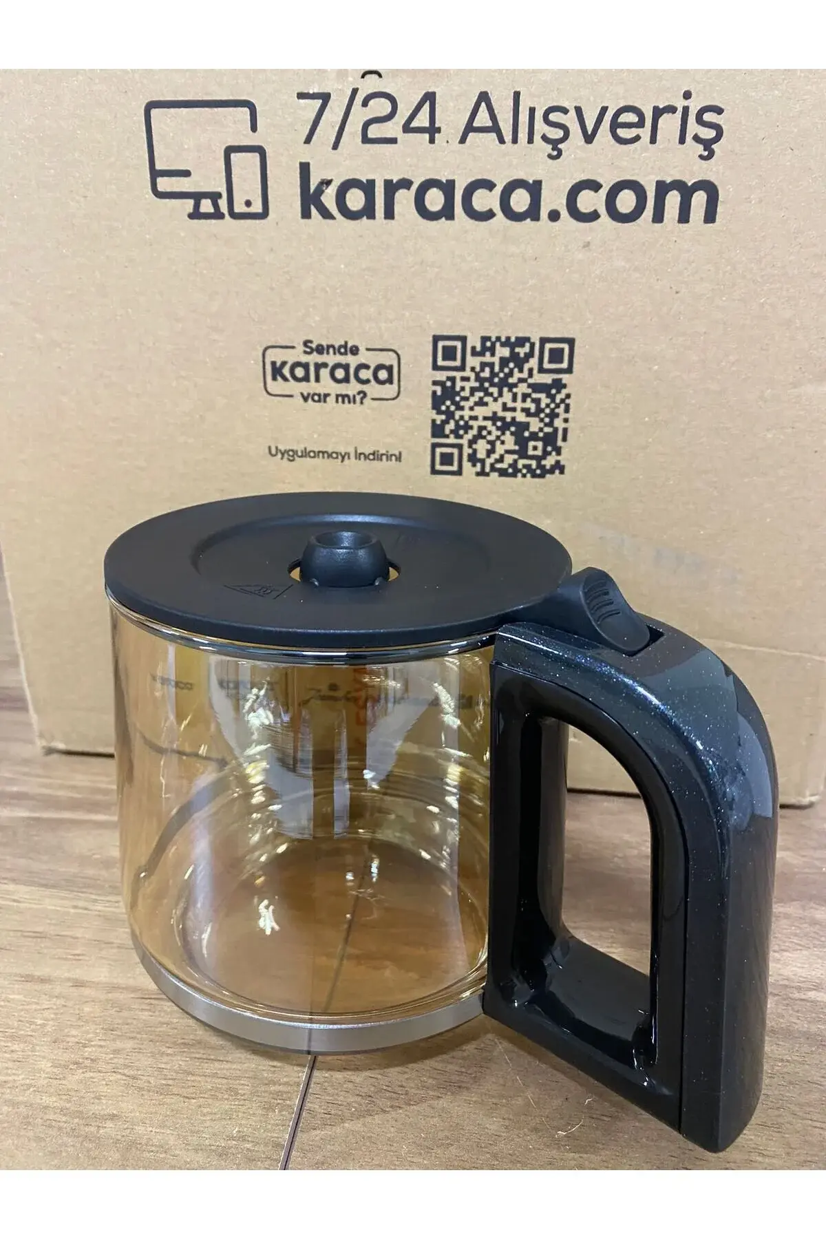 KARACA Çaysever Robotea Pro Agate Cam Demlik Grubu Orijinal Aksesuar Yetkili Servis Güvencesiyle