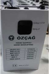 Mikro Işlemcili Kombi Ve Televizyon Voltaj Regülatörü