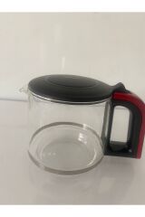 GLASS TEA XL Imperial Red Renkli Cam Demlik Grubu Orijinal Yedek Parça Yetkili Servis Güvencesiyle