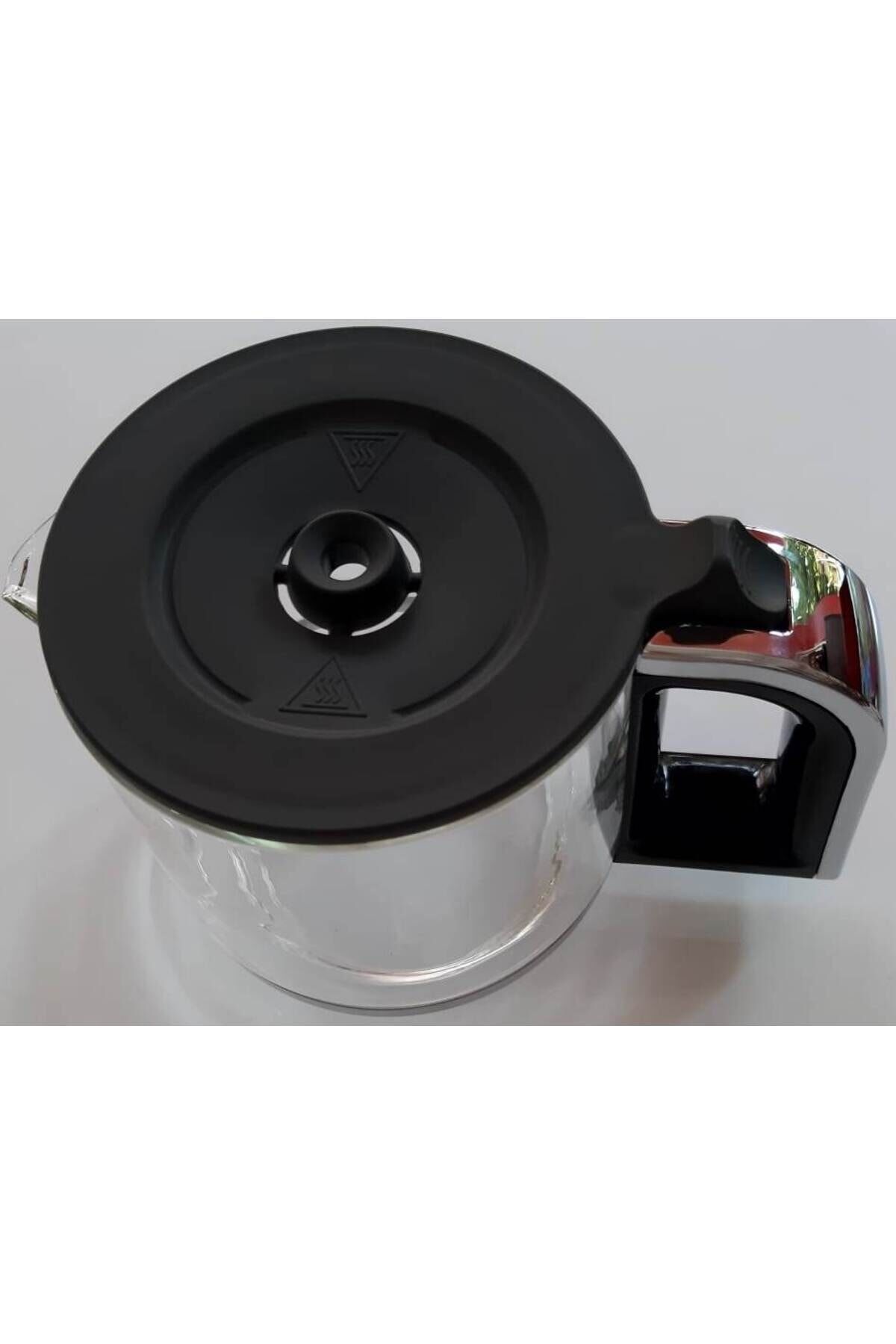 Çaysever Robotea Crom Cam Demlik