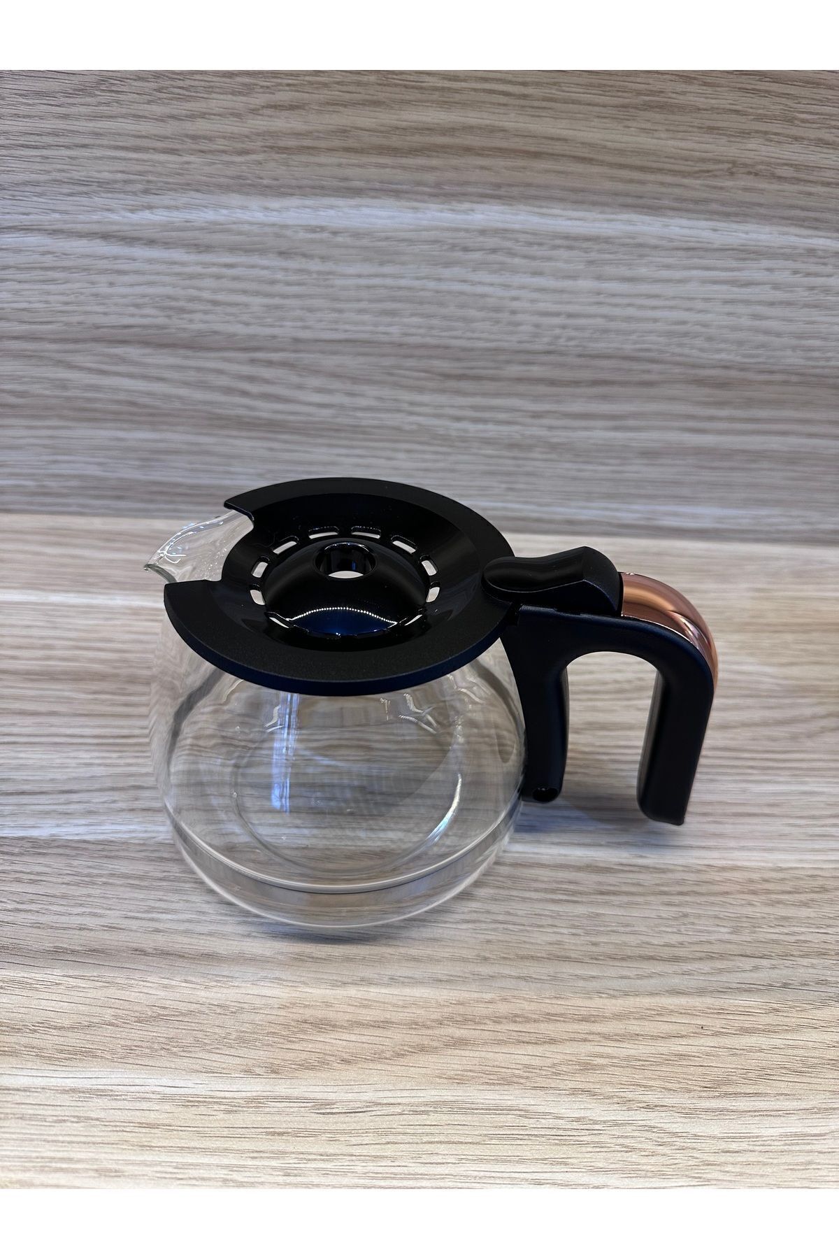 Hatır Plus 2 in1 Bakır Renkli Cam Demlik