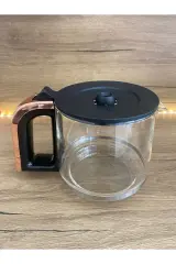 KARACA ÇAYSEVER ROBOTEA BAKIR RENKLİ CAM DEMLİK ORJİNAL YEDEK PARÇA