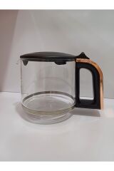 KARACA ÇAYSEVER VE DEMFİT BAKIR SAPLI CAM DEMLİK