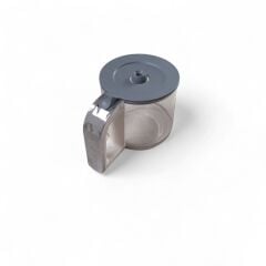 KARACA Çaysever Robotea Pro Quartz 4 in 1 Konuşan Çay Makinesi Creamy -Cam Demlik-