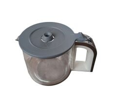 KARACA Çaysever Robotea Pro Quartz 4 in 1 Konuşan Çay Makinesi Creamy -Cam Demlik-